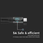 1M Cablu Type C la USB Negru - Image 5