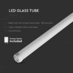 Tub LED T8 9W 60 cm G13 Tub de Sticlă 3000K - Image 4