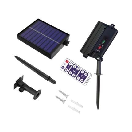 LED Ghirlandă Luminoasă Solară Becuri 0.5W 12m Cu Telecomandă