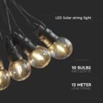 LED Ghirlandă Luminoasă Solară Becuri 0.5W 12m Cu Telecomandă - Image 5