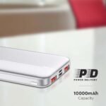 10000mAh Power Bank Cu Încărcare Rapidă Alb - Image 4