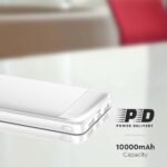 10000mAh Power Bank Cu Încărcare Rapidă Alb - Image 4