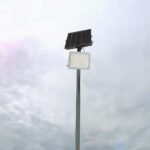 15W LED Proiector Solar 4000K Baterie Detașabilă 3m de Cablu, Alb - Image 2