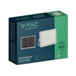 20W LED Proiector Solar 4000K Baterie Detașabilă 3m de Cablu, Alb - Image 3