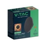 12W LED Lumină de Perete Corp Negru Dimabil 3in1 - Image 3