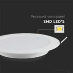 3W Panou LED Backlit Rotund Încastrat 6500K - Image 4