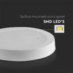 6W LED Backlit Panou Aplicat Rotund 6400K - Image 4