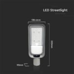 30W LED Lampă Stradală Adaptor de Fixare 6500K - Image 2