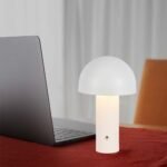 Lampă de Masă LED Baterie 1800mAh 150×250 3in1 Corp Alb - Image 2