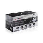 15W 3 in 1 LED Ventilator de Tavan Control RF 4 Pale 60W AC Motor - Image 3