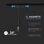 Pendul LED 15W Magnetic Negru IP20 24V 4000K - Image 2