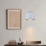 8.5W LED Lampă Suspendată Φ100 Cablu Ajustabil Touch On/Of Corp Gri 3000K - Image 2