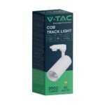 30W LED Proiector pe șină COB 3 in 1 Corp Alb - Image 2