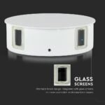 4W Lampă de perete LED Corp alb rotund Alb cald IP65 - Image 5