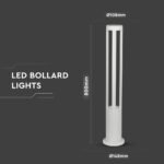 10W Lampă LED Corp Alb Înălțime 80cm 6400K - Image 2