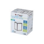 Lampă LED de perete 12W Corp Gri 6400K - Image 2