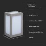 Lampă LED de perete 12W Corp Gri 6400K - Image 4