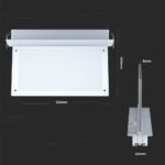 2W Lampă Exit LED Montaj Încastrat 6000K - Image 3