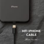 Cablu Iphone Negru Licență MFI