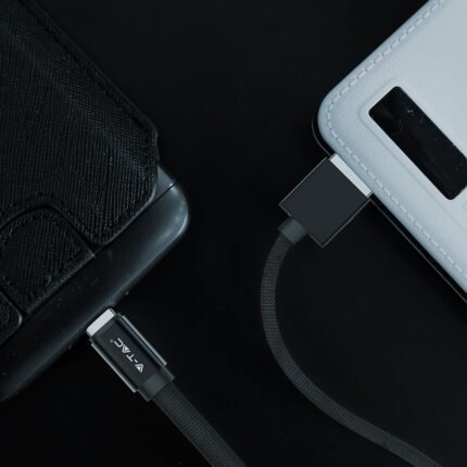 1m Cablu Micro USB Negru Seria Ruby