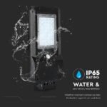 Lampa solara stradala cu LED 1600lm, Senzor miscare, 6000K - Image 14