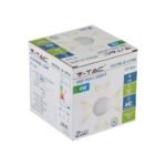 Lampă de perete 4W LED Corp Alb Rotund 4000K IP66 - Image 2