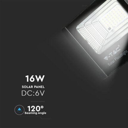 Panou Solar 16W Proiector LED 4000K