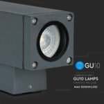 Lampă de perete GU10 Alb Mat Sus Jos - Image 5