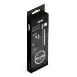 1m Cablu Micro USB Negru Seria Diamond - Image 3