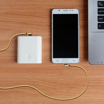 1m Cablu Tip C USB Auriu Seria Diamond