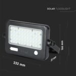 Proiector LED 10W Solar Detașabil Corp Negru 4000K - Image 3