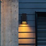 2 x G9 Lampă de Perete LED Beton Gri Închis