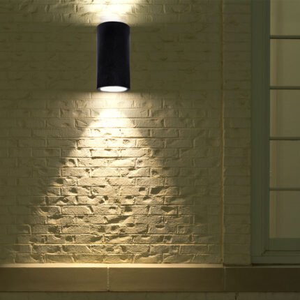 GU10 Lampă de Perete LED Beton Gri Închis