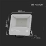 100W LED Proiector Cip SAMSUNG Corp Negru 6500K Super Bright 135lm/W - Image 4
