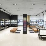 2 x GU10 Suport Pătrat Alb, Negru