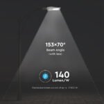 Lampă Stradală LED Cip SAMSUNG 150W 6400K Clasa II Aluminiu Dimabil 140LM/W - Image 4