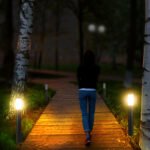 E27 Bollard Lamp 80cm PIR Senzor Oțel Inoxidabil Corp Negru IP44 - Image 2
