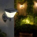 Lumină de Perete LED Solară cu RF Control 3in1 IP44 Corp Negru - Image 2