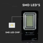 Lampa solara stradala LED 4000lm, 6000K - Image 10