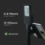 Lampa solara stradala LED 4000lm, 6000K - Image 14