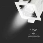 LED Downlight Cip SAMSUNG 4W SMD Reflector 12’D 5700K - Image 4