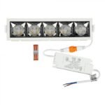 LED Downlight Cip SAMSUNG 20W SMD Reflector 12’D 2700K