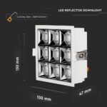 LED Downlight Cip SAMSUNG 36W SMD Reflector 38’D 2700K - Image 2