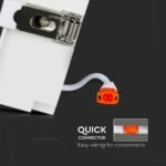 LED Downlight Cip SAMSUNG 36W SMD Reflector 38’D 2700K - Image 4