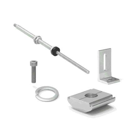 Surub ancora acoperis tabla M10x250 Compatibil Profil Tip C