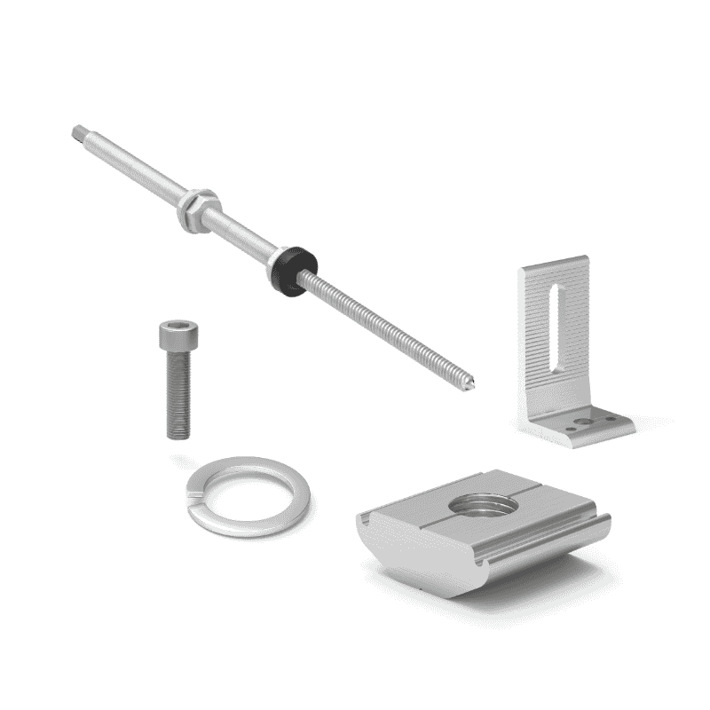 Surub ancora acoperis tabla M10x250 Compatibil Profil Tip C