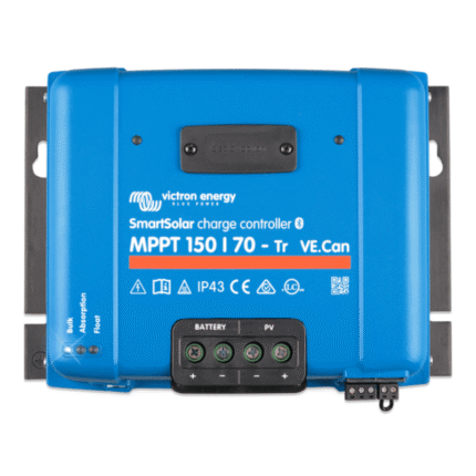 MPPT SmartSolar 12V 24V 48V 70A, 150/70-Tr VE.Can, Victron Energy