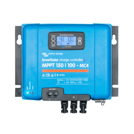 MPPT SmartSolar 12V 24V 48V 100A, 150/100-MC4 VE.Can, Victron Energy