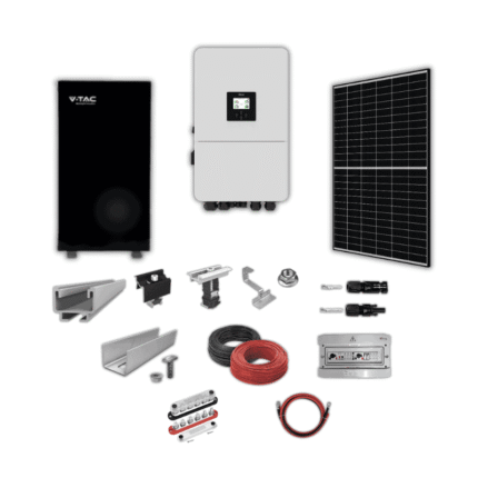 Kit Fotovoltaic Complet 20kW – Invertor Deye, Acumulator V-TAC, Panouri Trina Solar