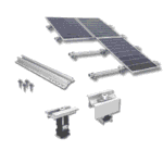 Kit structură pentru 9 panouri fotovoltaice, 1 rând, panou tip sandwich